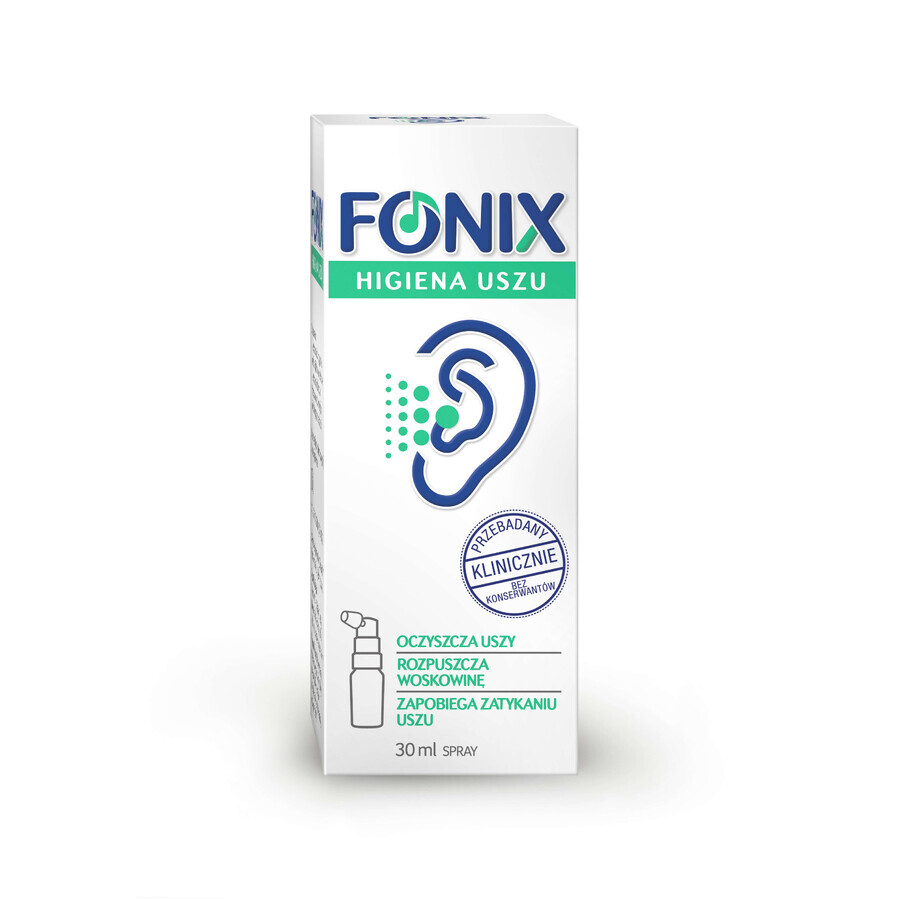 Buy Fonix Ear Hygiene, spray, 30 ml Fonix Ear Hygiene, spray, 30 ml