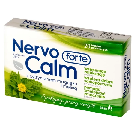 NervoCalm Forte, 20 film-coated tablets