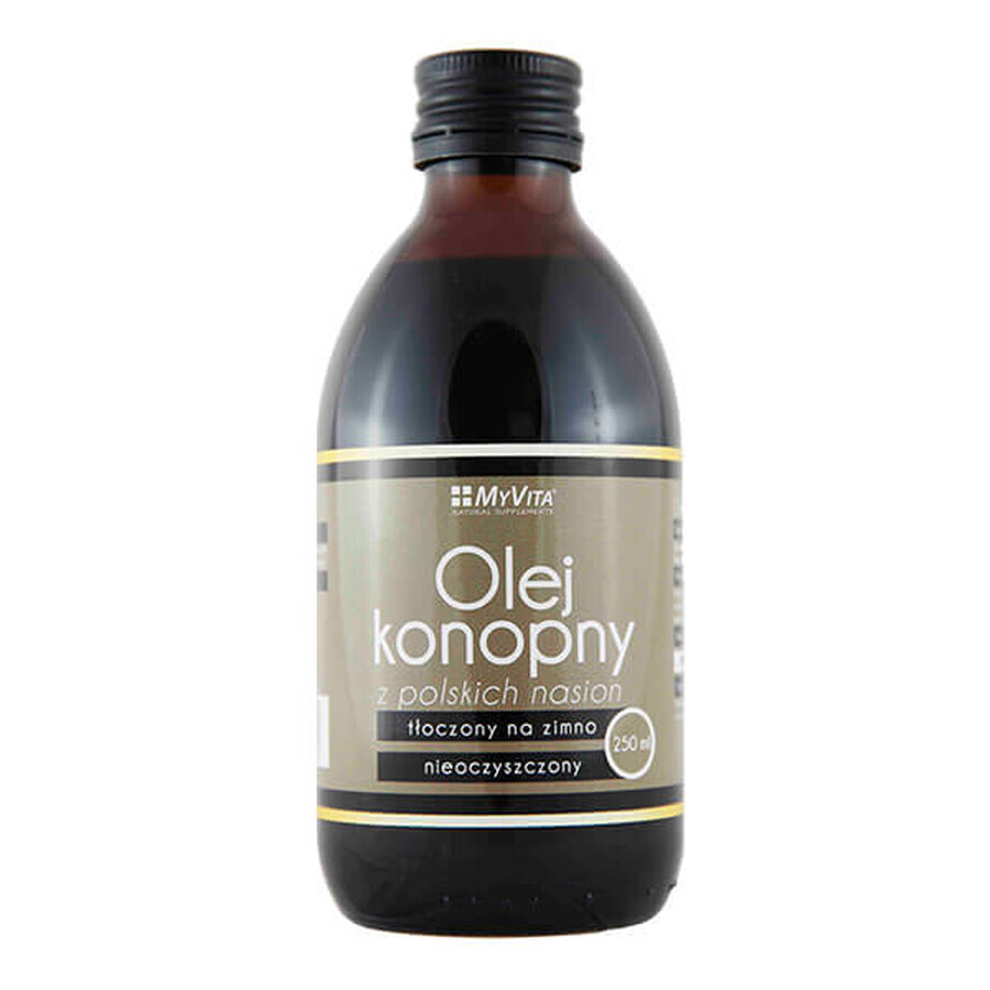 Acquista Olio di Semi di Canapa Biologico MyVita, 250 ml Olio di Semi di Canapa Biologico MyVita, 250 ml