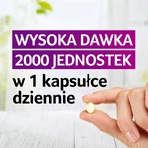 Vigantoletten Max, vitamina D3 2000 UI, 120 cápsulas