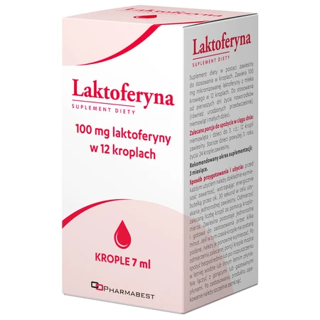Pharmabest Lactoferrine, gouttes orales, 7 ml