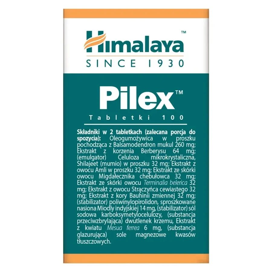 Himalaya Pilex 100 Tabletten - Langes Verfallsdatum!