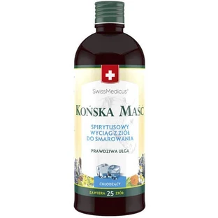 SwissMedicus ungüento para caballos, extracto espirituoso de hierbas para lubricación, refrescante, 400 ml