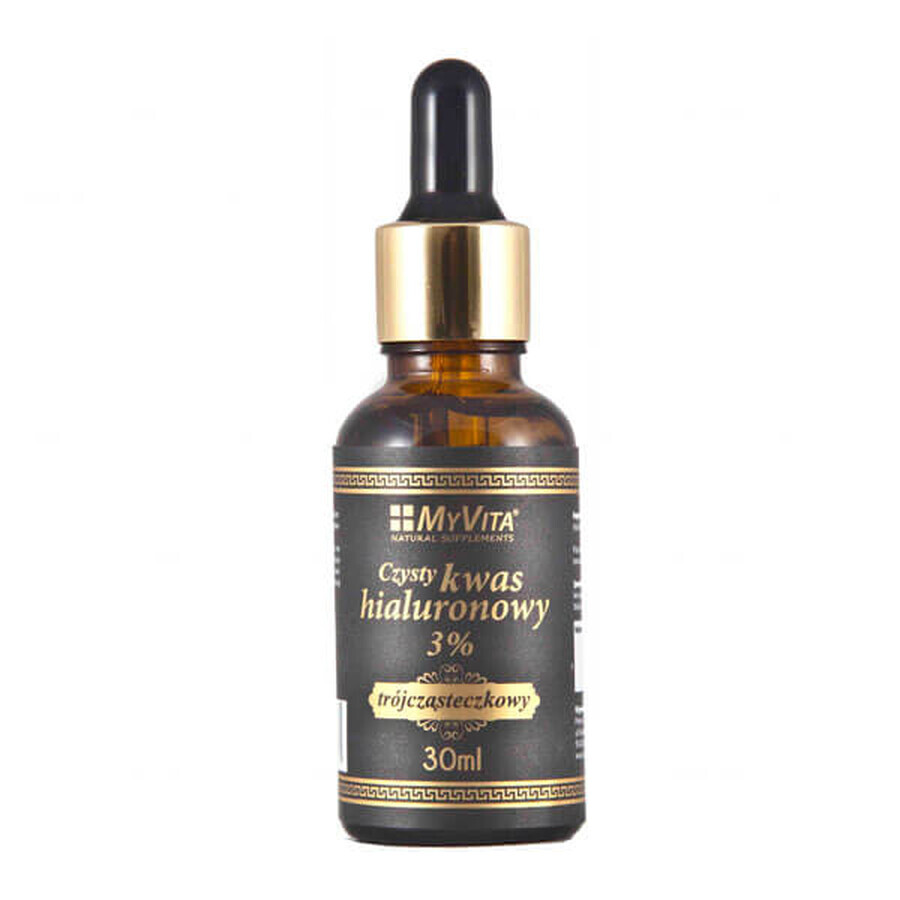 Cumpără MyVita, acid hialuronic pur 3%, trimolecular, 30 ml MyVita, acid hialuronic pur 3%, trimolecular, 30 ml