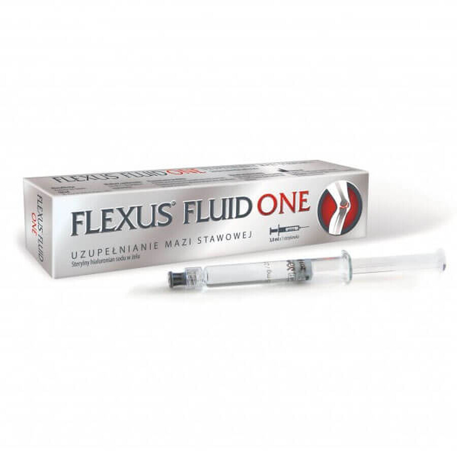 Cumpără Flexus Fluid One 20mg/ml, gel pentru injecție intravitreană, 3 ml x 1 seringă preumplută Flexus Fluid One 20mg/ml, gel pentru injecție intravitreană, 3 ml x 1 seringă preumplută