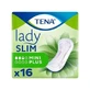 Tena Lady Slim, compresas, Mini Plus, 16 unidades