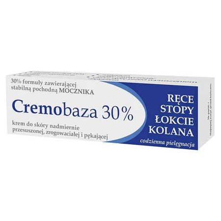 Cremobaza 30% softening cream, excessively dry, calloused and cracked skin, 30 g, Farmapol