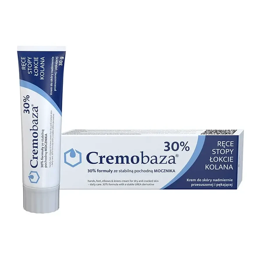 Cremobaza 30% softening cream, excessively dry, calloused and cracked skin, 30 g, Farmapol