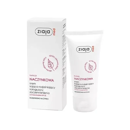 Ziaja Med Tratamiento Capilar, exfoliante enzimático para cara y cuello, exfolia suavemente, 75 ml