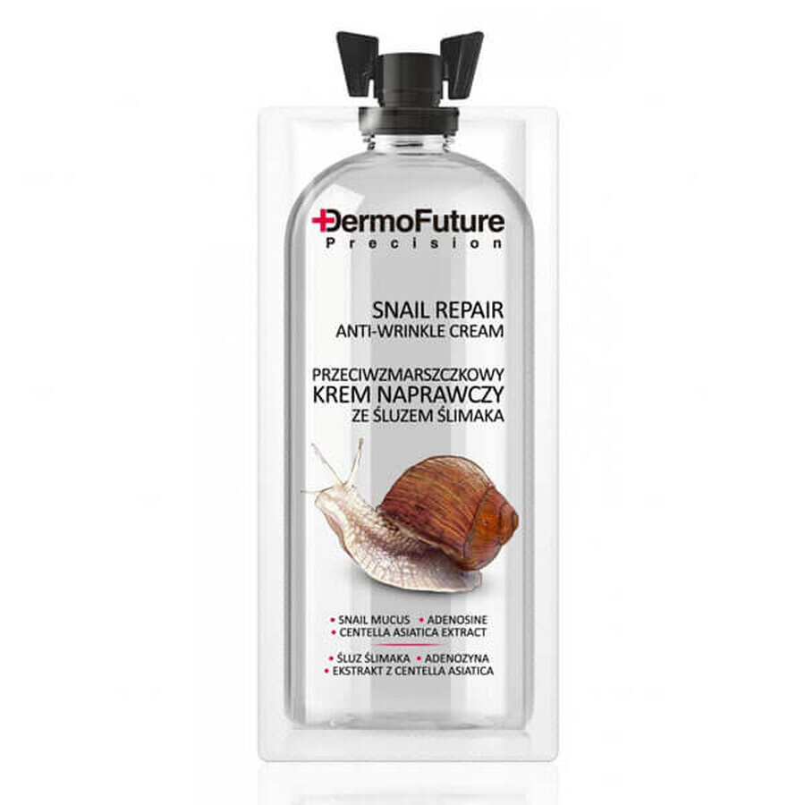 Comprar DermoFuture, crema reparadora, antiarrugas con moco de caracol, 12 ml DermoFuture, crema reparadora, antiarrugas con moco de caracol, 12 ml