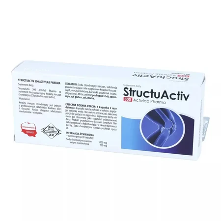 Activlab Pharma StructuActiv 500, 60 capsules, Regis