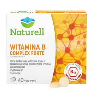 Naturell Vitamin B-Komplex Forte 40 Tabletten - Langfristig gültig!