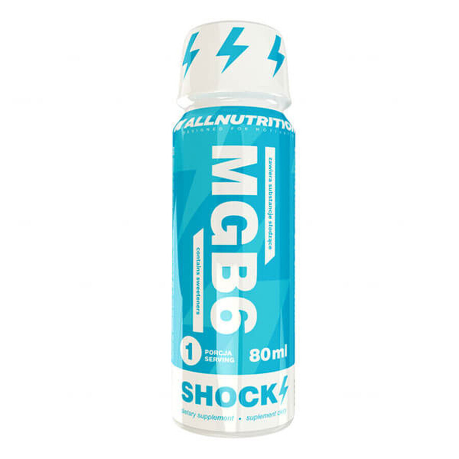 Buy Allnutrition MgB6 Shock, shot, 80 ml Allnutrition MgB6 Shock, shot, 80 ml