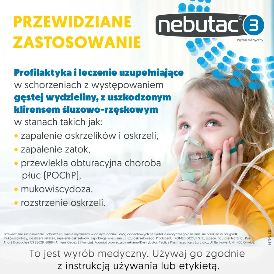 Nebutac 3 Inhalationslösung, 3%, 30 Ampullen x 4 ml