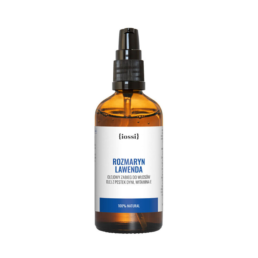 Cumpără Iossi Rosemary + Lavender, ulei de păr pentru întărire, 100 ml Iossi Rosemary + Lavender, ulei de păr pentru întărire, 100 ml