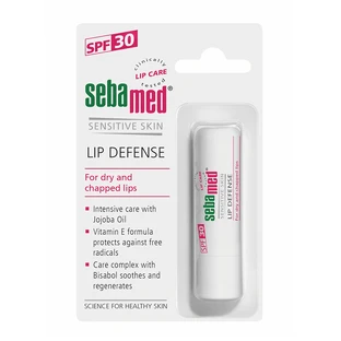 Bálsamo labial protector dermatológico con FPS 30, 4,8 g, Sebamed