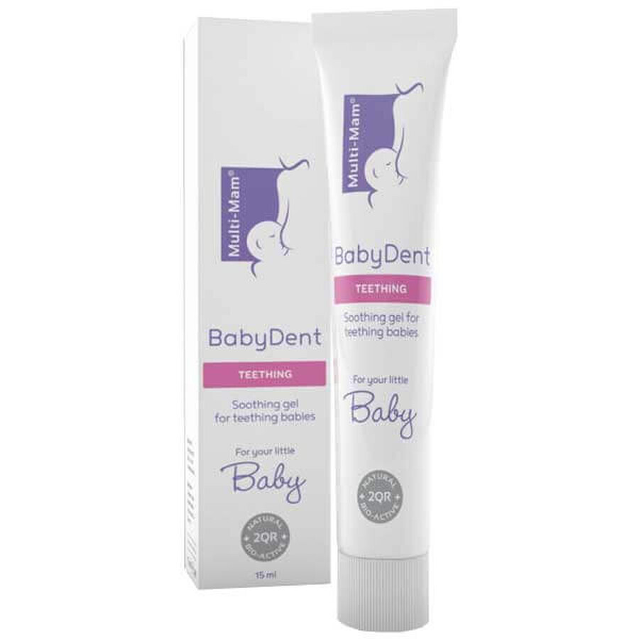 Buy Multi-Mam BabyDent, teething gel for babies, 15 ml Multi-Mam BabyDent, teething gel for babies, 15 ml