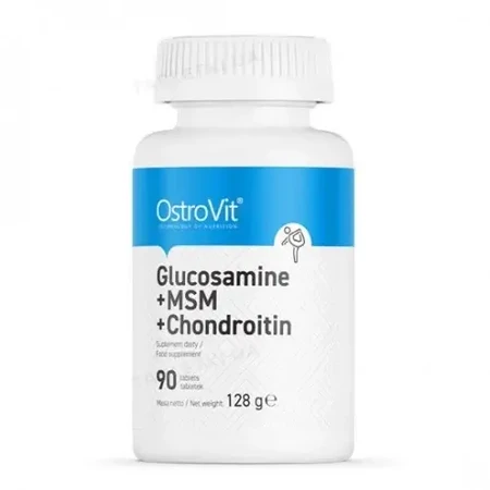 OstroVit Glucosamina + MSM + Condroitina, 90 comprimidos