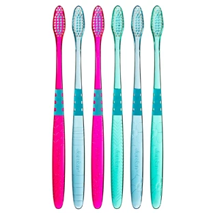 Jordan Target Teeth &amp; Gums, Zahnbürste, Medium, 2 Stück