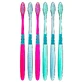 Jordan Target Teeth &amp; Gums, Zahnbürste, Medium, 2 Stück