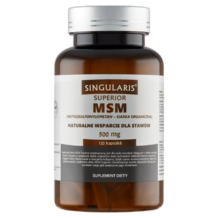 Singularis Superior, MSM 500 mg, 120 capsules