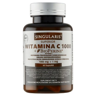 Singularis Advanced Vitamin C 1000 + Bioperine 60 Kapseln