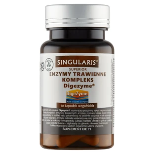 Singularis Enzimas Digestivas Superiores, Digezyme complex, 30 cápsulas
