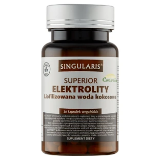 Singularis Superior, Electrolytes, eau de coco lyophilisée, 30 gélules végétaliennes