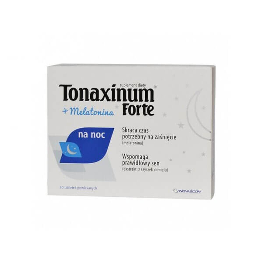 Buy Tonaxinum Forte for the night + Melatonin, 60 tablets Tonaxinum Forte for the night + Melatonin, 60 tablets