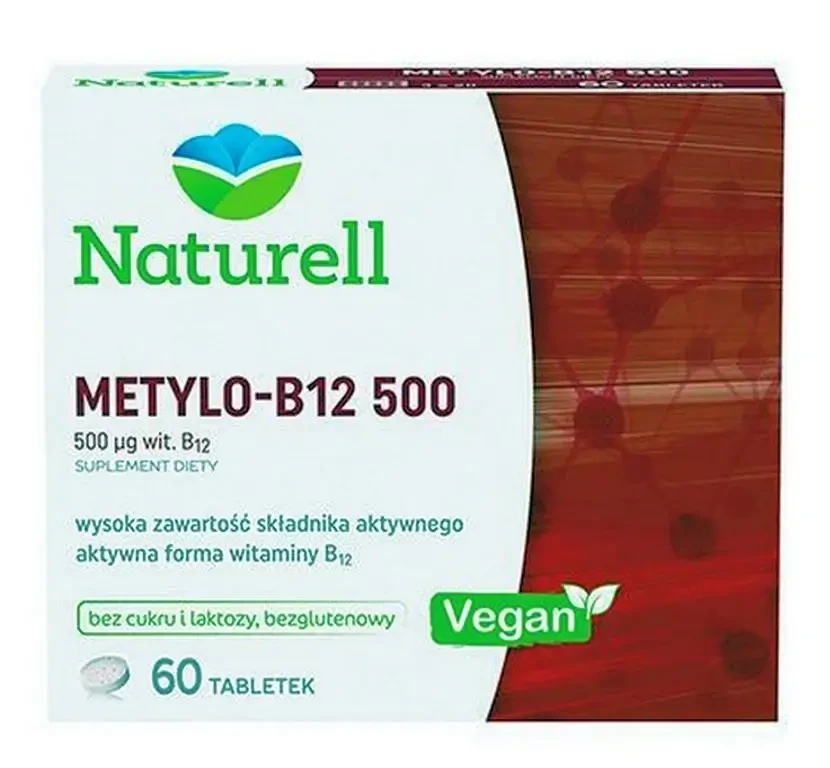 Naturell Methyl-B12 500, 60 tablets