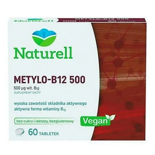 Naturell Methyl B-12 500 60 Tabletten - Langfristiges Verfallsdatum!