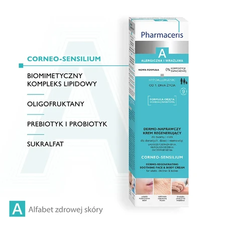 Pharmaceris A Corneo Sensilium, crema regeneradora dermo-restora, 75 ml