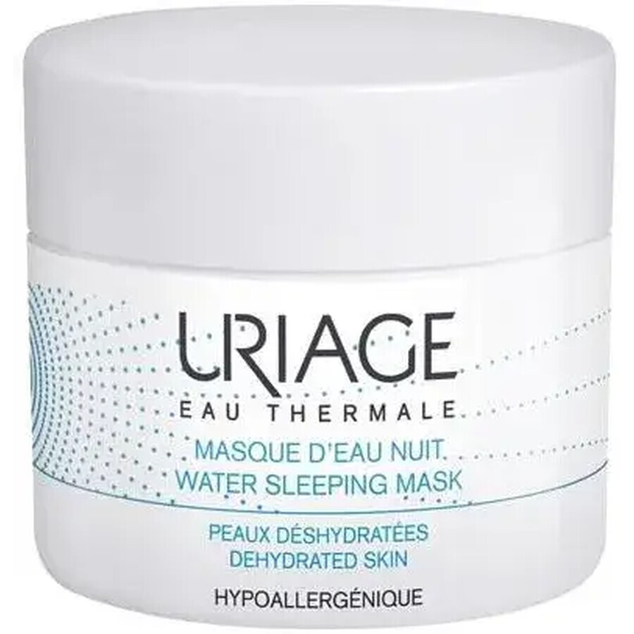 Uriage Eau Thermale, mascarilla de noche hidratante activa, 50 ml
