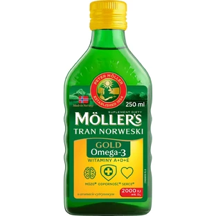 Moller s Oro Tran Norvegese Integratore Alimentare Liquido - 250 ml