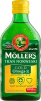 Möller's Gold Noorse Visolie, citroensmaak, 250 ml