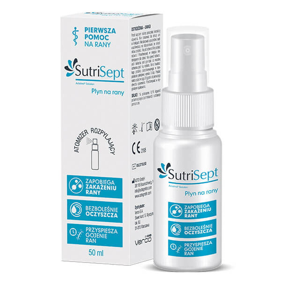 Boutique SutriSept, lotion pour les plaies, atomiseur, 50 ml SutriSept, lotion pour les plaies, atomiseur, 50 ml