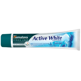 Himalaya Active White, gel dentifrice à base de plantes, blanchissant, 75 ml