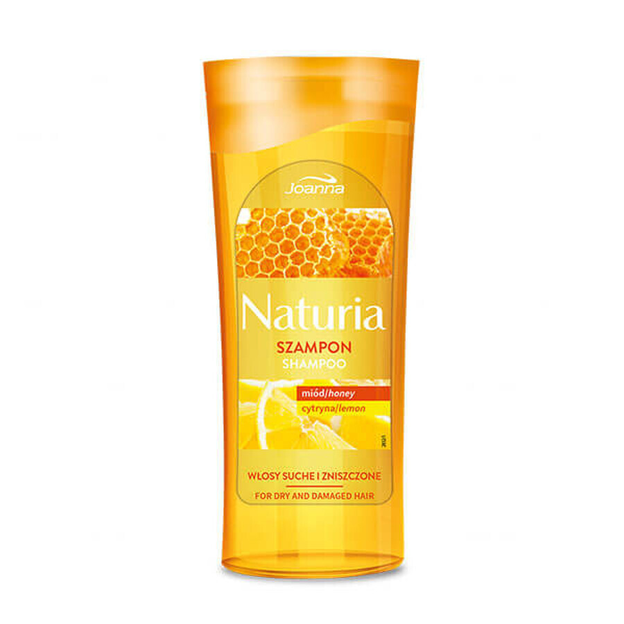 Boutique Joanna Naturia, shampooing pour cheveux au miel et au citron, 200 ml Joanna Naturia, shampooing pour cheveux au miel et au citron, 200 ml