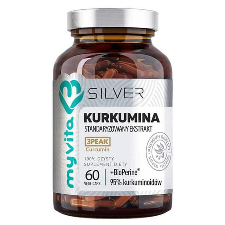 Cumpără MyVita Silver Curcumin, extract standardizat, 60 capsule MyVita Silver Curcumin, extract standardizat, 60 capsule