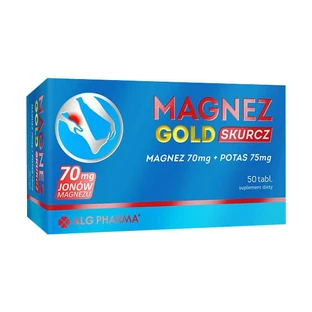 Magnez Gold Skurcz Nahrungsergänzungsmittel, 50 Tabletten