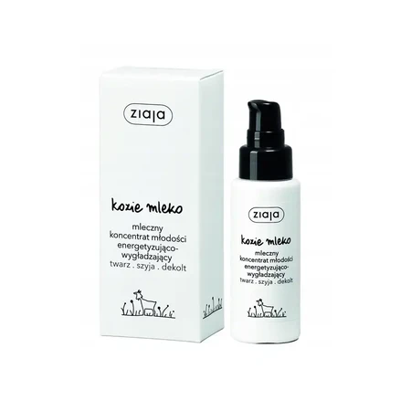 Ziaja Leche de Cabra, concentrado lácteo de juventud, energizante y suavizante, 50 ml