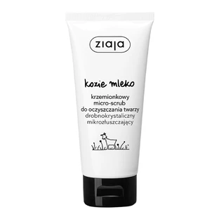 Ziaja Leche de Cabra, microexfoliante de sílice para la limpieza facial, 75 ml