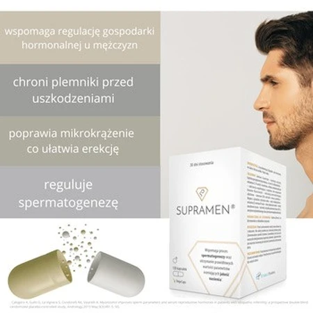 Supramen, 120 gélules
