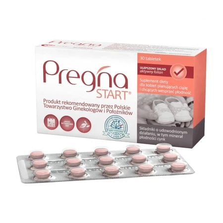 Pregna Start for women planning a pregnancy, 30 tablets, Verco