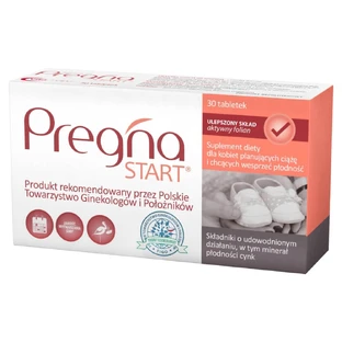 Pregna Start for women planning a pregnancy, 30 tablets, Verco