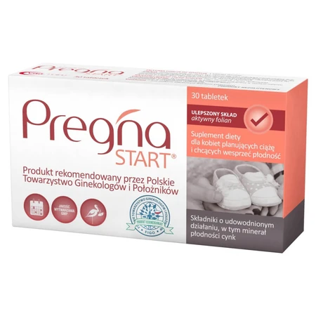 Pregna Start for women planning a pregnancy, 30 tablets, Verco