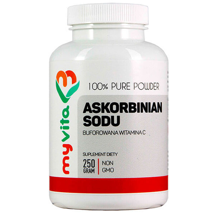 Buy MyVita Sodium ascorbate, buffered vitamin C, 250 g MyVita Sodium ascorbate, buffered vitamin C, 250 g