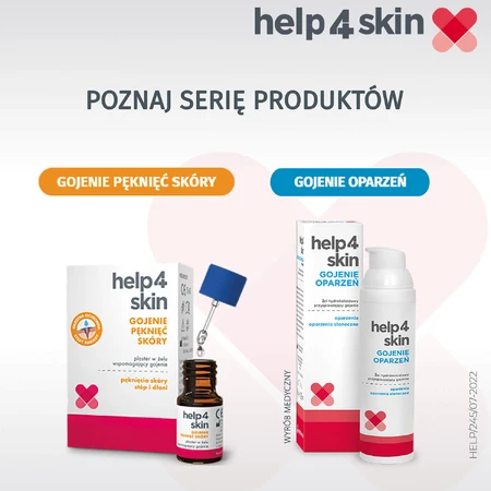 Help4Skin Curación de heridas, gel hidrocoloide, 20 g