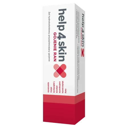 Gel cicatrizzante per la guarigione cutanea Help4skin, 20 g