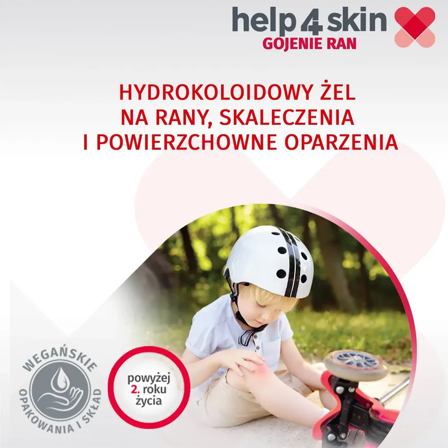 Gel cicatrizzante per la guarigione cutanea Help4skin, 20 g
